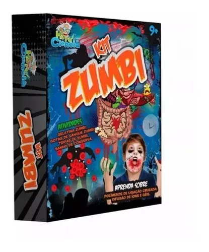 Jogo Kit Zumbi Hora Da Ciência Dican