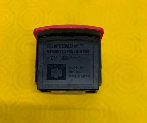 Imagen 2 de 4 de Expansion Pack N64 Nintendo 64 Original Usado