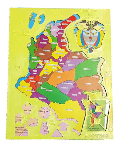 Plantilla Para Mapa Croquis De Colombia