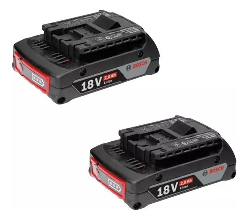 Martelete Bosch Gbh 180-li 18v 2 Baterias Bivolt C/ 8 Acess.