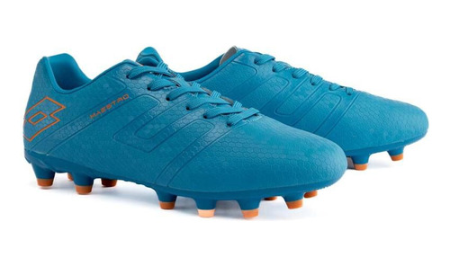 Zapatilla Fútbol Niño Lotto Maestro Fg Azul