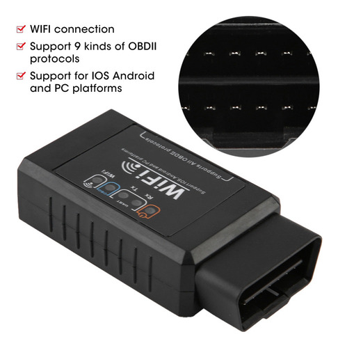 Herramienta De Diagnóstico Obd2 Obdii Can Bus Wifi Para Auto
