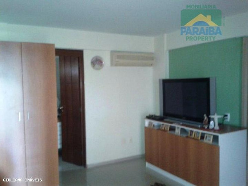 Imagem 10 de 15 de Apartamento Mobiliado Para Locação - Miramar - João Pessoa - Pb - Ap0039