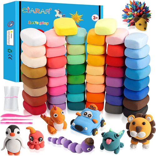 Imagen 1 de 10 de Kit De Arcilla Polimérica De 50 Colores