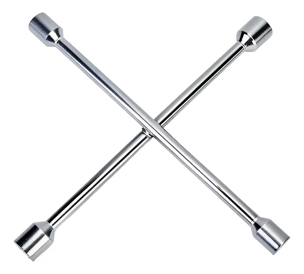Imagen de Llave de Cruz para Desmontar Llantas con 4 Bocas de 17, 19, 21 y 23 mm