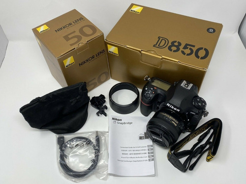 Imagen 1 de 2 de Nikon D850 Fx Dslr Camera With 24-120mm F/4g Af-s Ed Vr Lens