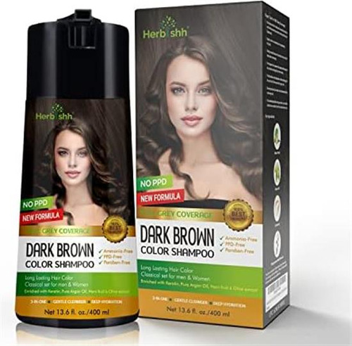 ChampĂș Herbishh Para Color De Cabello Para Cobertura De Cana