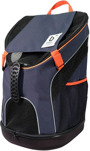 Imagen 3 de 9 de Mochila Bolso Transportador Lightweight Denim Perros Gatos