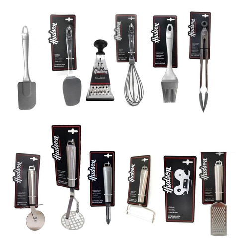 Set 12 Utensilios Silicona Reposteria Hudson Calidad Super