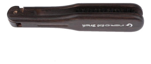 .. Cepillo Alisador De Pelo Con Mango De Madera En Forma De