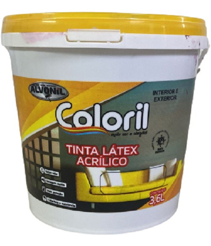 Kit 2 Tintas Látex Pva 3,6 Litros Tinta Direto Da Fábrica