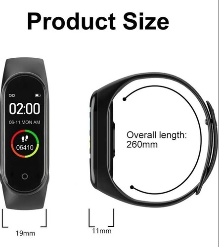 Reloj Inteligente Smartwatch M4 Deportivo Pulsera Deportes