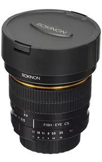 Rokinon Fe8m-n 8mm F3.5 Fisheye Lente Fija Para Nikon (negro