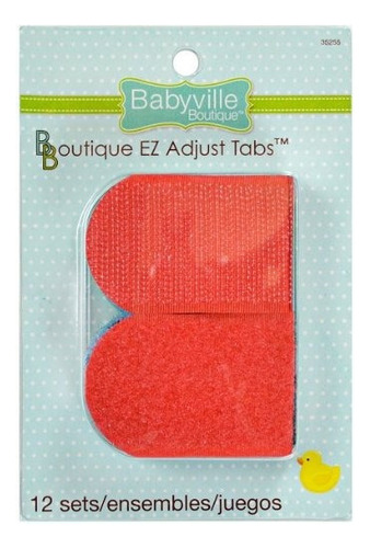 Babyville Boutique 12 Count Ez Ajusta Las Pestanas Cortadas