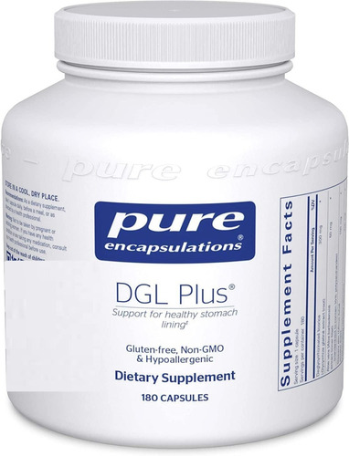 Pure Encapsulations | Regaliz Desglicirrizado I 180 Capsulas