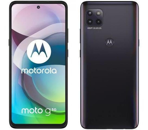 Moto G 5G 128 GB preto-prisma 6 GB RAM - Excelente (Recondicionado)