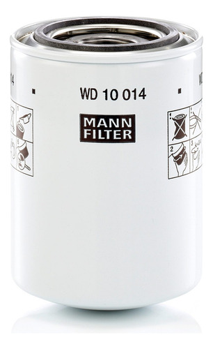 Filtro Hidráulico Mann-filter Wd10014 Compatível Com 6630494