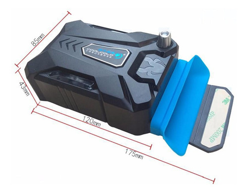 Extracto De Aire De Refrigeración Usb Ventilador Externo Po