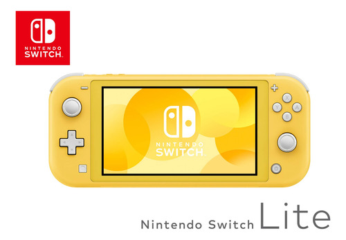 Consola De Juegos Nintendo Switch Lite Amarilla