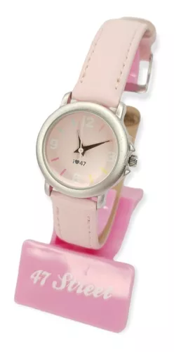 Reloj de niña analogo pink / rosado