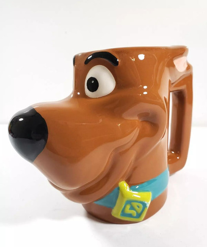 Taza Scooby Doo 3d De Cerámica Nueva