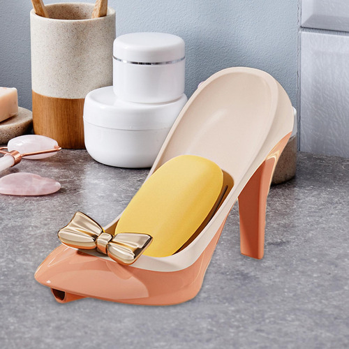 Estuche Multifuncional Con Forma De Zapato Con Tacón Para Ja