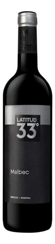 Vinho Tinto Seco Malbec Latitud 33º 2021 750 Ml