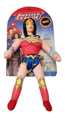 Mujer Maravilla Muñeca Soft 45cm Superheroe Liga Justicia