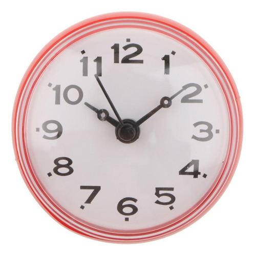 Mini Reloj De Pared Rojo