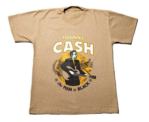 Imagen 1 de 4 de Johnny Cash - The Man In Black - Remera