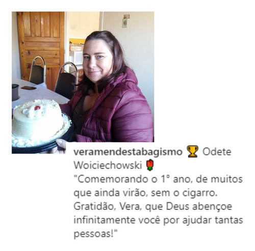 Imagem 5 de 10 de Pare De Fumar Rápido Com Vera Mendes - On-line - Mentoria