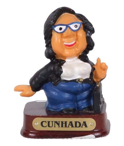 Miniatura Em Resina Cunhada 8 Cm