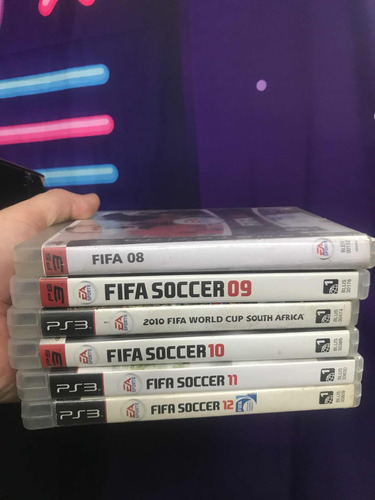 Juego Para Ps3- Colección Fifa 2008 Al 2012 (incluye Mundial (Usado)