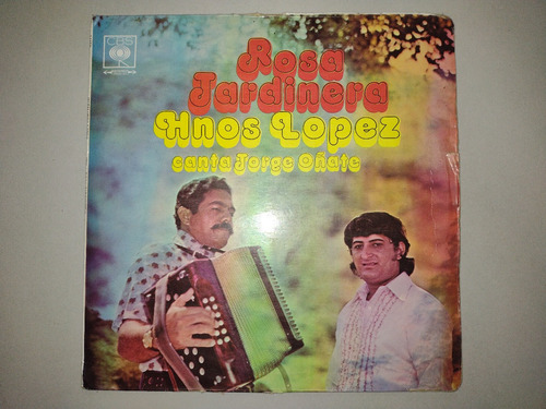 Lp Vinilo Hermanos Lopez Jorge Oñate Vallenato 