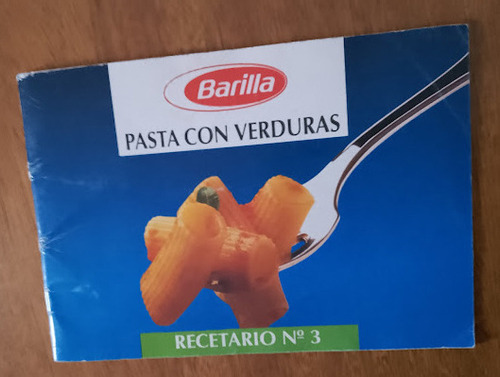 Recetario Pasta Con Verduras  Barilla 