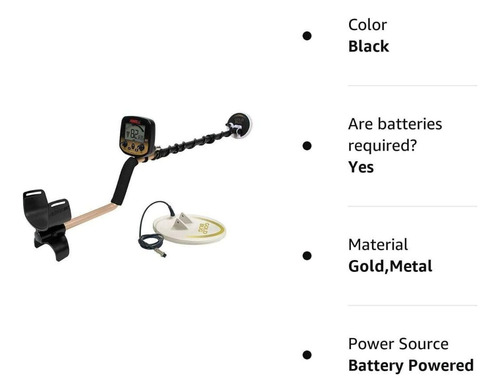 Detector De Metais Fisher Labs Goldbug Pro Com 5 E 10 Bobina