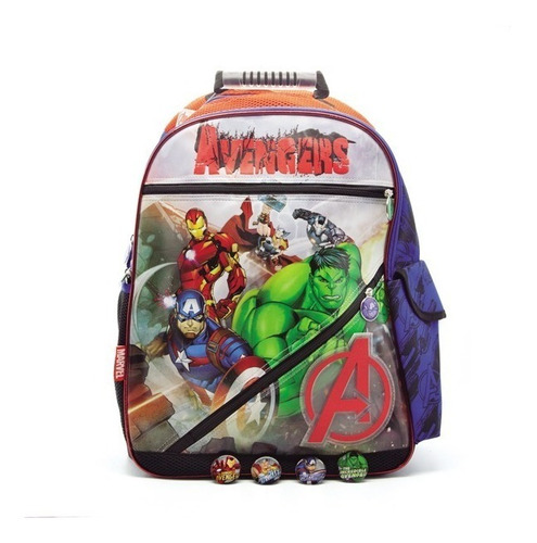 Mochila De Espalda Avengers Vengadores Sp441 Original 18''