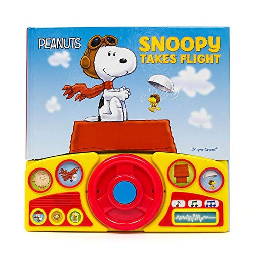 Cacahuetes - Snoopy Toma Vuelo - Interactivo Libro Con El Vo