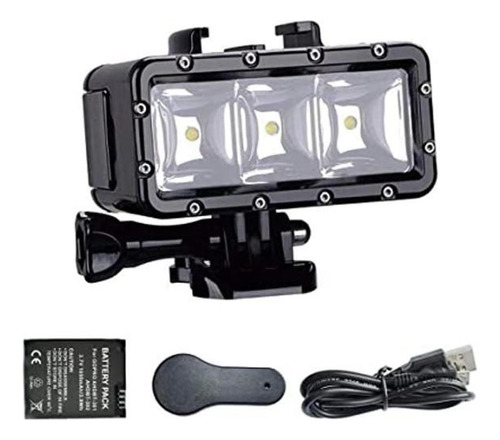 Suptig Luz De Video Led Regulable Impermeable De Alta