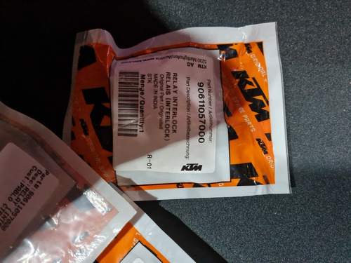 Imagen 5 de 5 de Relay Rele Relei Originales India Ktm 390 790 Adventure Adv