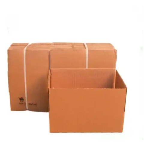 Caixas De Papelão 20x13x6 Embalagem Correios Sedex 50 Cxs Cor Não Aplica