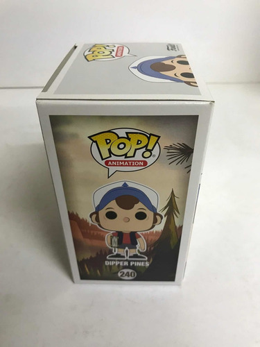 Dipper Pines 240 Chase Version Gravity Falls Funko Pop