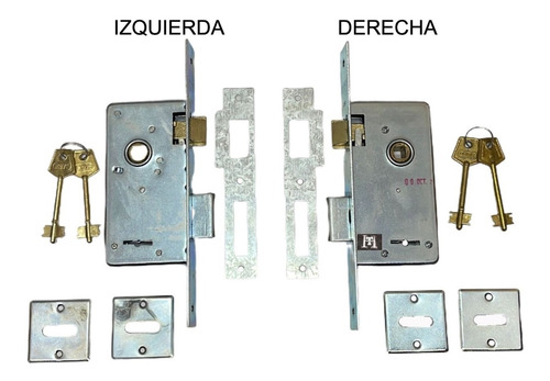 Imagen 3 de 9 de Cerradura Prive 208 Comp. Kallay 4006 Acytra 006 Trabex 1025