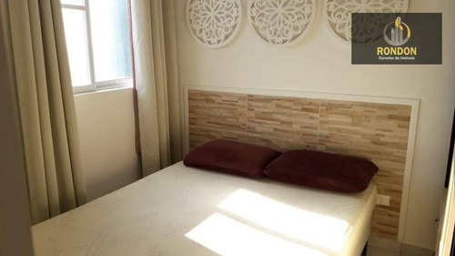 Imagem 4 de 17 de Apartamento Com 2 Dormitórios À Venda, 40 M² Por R$ 159.000 - Campos Elíseos - Itanhaém/sp - Ap0021