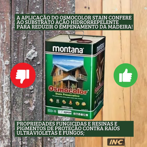 Ver-niz Stain Osmocolor Solvente Transparente 1 8 L Montana