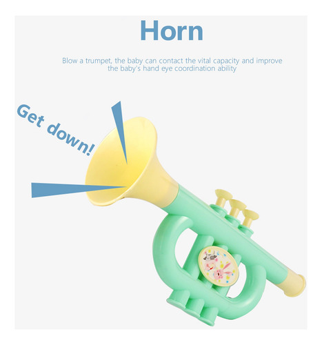 Juego De Instrumentos Musicales Para Niños, 7 Piezas, Instru