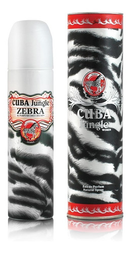 Perfume Dama Cuba Paris Jungle Zebra Original