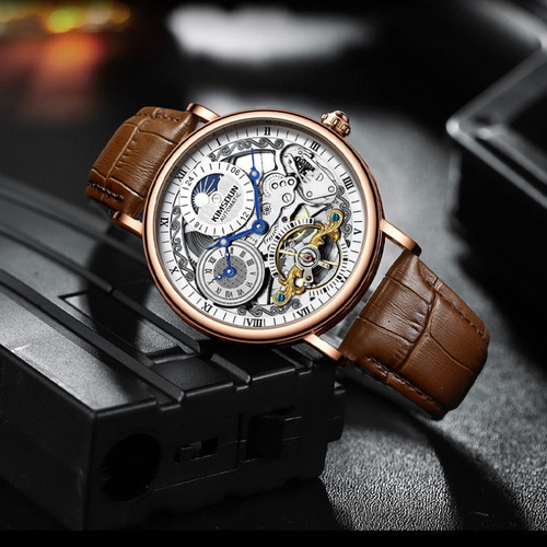 Reloj Tourbillon Mecánico Clásico Kimsdun 2028a