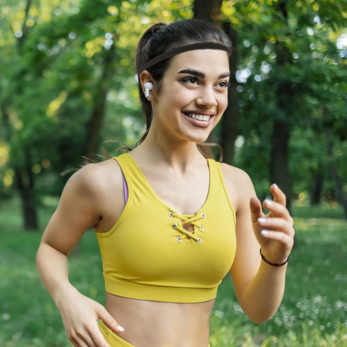 4 Diademas Elásticas Deportivas Antideslizantes Para Correr,