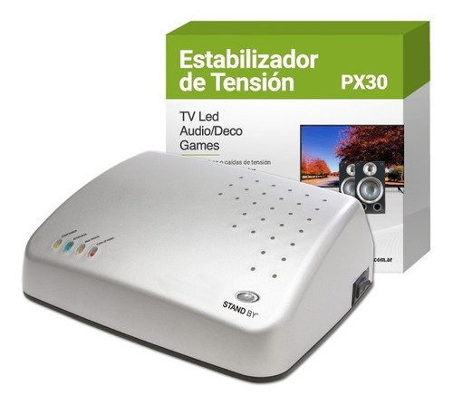 Estabilizador De Tension Digital Tv Deco Play Audio Stand By